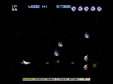 Gradius Deluxe Pack (JP) screen shot game playing